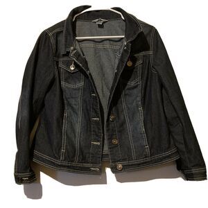 Christopher Banks P/M denim jacket dark wash
